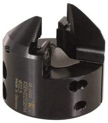 Kennametal - Series KSEM, 15.5mm ID, 40mm Overall Diam, 40mm OAL Drilling Chamfer Ring - 3.42807R001 Insert, 45° Chamfer, 2 Inserts - Apex Tool & Supply