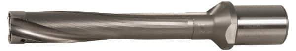 Kennametal - Series KSEM Plus, Head Connection FDS40, 5xD, 32mm Shank Diam, Drill Body - WD Toolholder, 339mm OAL, 271mm Drill Body Length, 195mm Flute Length, Whistle Notch Shank - Apex Tool & Supply