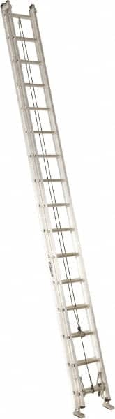 Louisville - 36' High, Type IA Rating, Aluminum Industrial Extension Ladder - Apex Tool & Supply