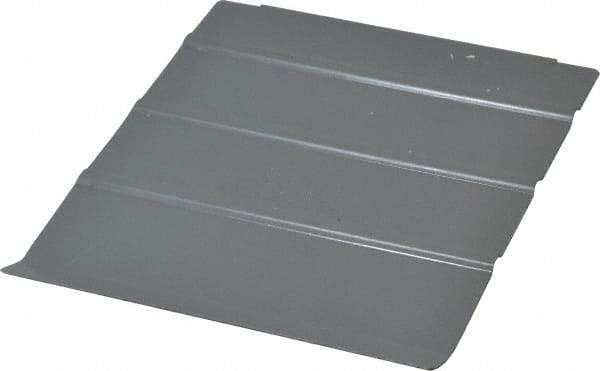 Vidmar - Tool Box Steel Drawer Divider - 4-1/4" Wide x 4-5/8" Deep x 5-1/4" High, Gray, For Vidmar Cabinets - Apex Tool & Supply