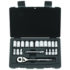 STANLEY® 1/4" Drive 20 Piece Mechanic's Tool Set - Apex Tool & Supply