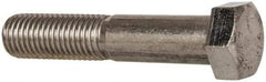 Value Collection - 7/8-9 UNC, 4-1/2" Length Under Head Hex Head Cap Screw - Partially Threaded, Grade 316 Stainless Steel, Uncoated, 1-5/16" Hex - Apex Tool & Supply