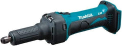 Makita - 1/4 Inch Collet, 25,000 RPM, Straight, Electric Die Grinder - 18 Volt - Apex Tool & Supply