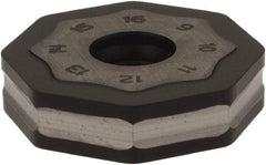 Seco - ONMU090520 MD16 Grade MP2500 Carbide Milling Insert - TiCN/Al2O3 Finish, 0.228" Thick, 0.866" Inscribed Circle - Apex Tool & Supply