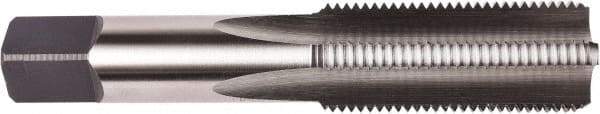 Union Butterfield - M18x1.50 Metric Coarse 6H 4 Flute Bright Finish High Speed Steel Straight Flute Standard Hand Tap - Taper, Right Hand Thread, 4-1/32" OAL, 1-13/16" Thread Length, D6 Limit, Oversize - Apex Tool & Supply