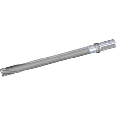 Kennametal - Series KSEM Plus, Head Connection FDS28, 10xD, 1-1/2" Shank Diam, Drill Body - SSF Toolholder, 26.49mm Nose Diam, 440.26mm OAL, 345.01mm Drill Body Length, 288.01mm Flute Length, Weldon Flat Shank, Through Coolant - Apex Tool & Supply