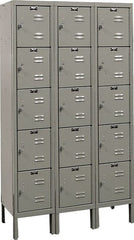 Hallowell - 15 Door, 5 Tier, Premium Box Lockers - Apex Tool & Supply