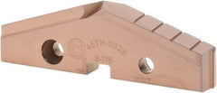 Allied Machine and Engineering - 3-7/8" Diam x 7/16" Thick, Seat Code 7, 144° Included Angle Spade Drill Insert - AM200 Coated, Cobalt, Grade Super Cobalt, Series GEN2 T-A - Apex Tool & Supply