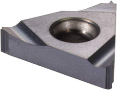 Iscar - 16IR Internal Right Hand 32 UN Laydown Threading Insert - Grade IC908, TiAlN Coated Carbide, 9.53mm Inscribed Circle - Apex Tool & Supply