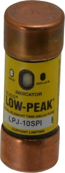 Cooper Bussmann - 300 VDC, 600 VAC, 10 Amp, Time Delay General Purpose Fuse - Fuse Holder Mount, 2-1/4" OAL, 100 at DC, 300 at AC (RMS) kA Rating, 13/16" Diam - Apex Tool & Supply