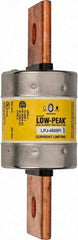 Cooper Bussmann - 300 VDC & 600 VAC, 450 Amp, Time Delay General Purpose Fuse - Bolt-on Mount, 203.2mm OAL, 100 at DC, 300 at AC (RMS) kA Rating, 2-19/32" Diam - Apex Tool & Supply