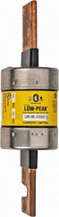 Cooper Bussmann - 250 VAC/VDC, 250 Amp, Time Delay General Purpose Fuse - Bolt-on Mount, 8-5/8" OAL, 100 at DC, 300 at AC (RMS) kA Rating, 2-3/8" Diam - Apex Tool & Supply