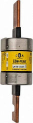 Cooper Bussmann - 250 VAC/VDC, 350 Amp, Time Delay General Purpose Fuse - Bolt-on Mount, 8-5/8" OAL, 100 at DC, 300 at AC (RMS) kA Rating, 2-3/8" Diam - Apex Tool & Supply