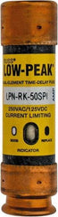 Cooper Bussmann - 125 VDC, 250 VAC, 50 Amp, Time Delay General Purpose Fuse - Fuse Holder Mount, 76.2mm OAL, 100 at DC, 300 at AC (RMS) kA Rating, 13/16" Diam - Apex Tool & Supply