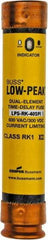 Cooper Bussmann - 300 VDC, 600 VAC, 40 Amp, Time Delay General Purpose Fuse - Fuse Holder Mount, 5-1/2" OAL, 100 at DC, 300 at AC (RMS) kA Rating, 27mm Diam - Apex Tool & Supply