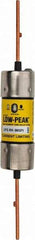Cooper Bussmann - 300 VDC, 600 VAC, 90 Amp, Time Delay General Purpose Fuse - Fuse Holder Mount, 7-7/8" OAL, 100 at DC, 300 at AC (RMS) kA Rating, 1-39/64" Diam - Apex Tool & Supply