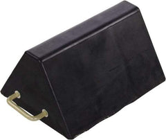 Vestil - 16" Wide x 8" High x 12" Deep, Rubber Wheel Chock - Apex Tool & Supply