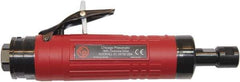 Chicago Pneumatic - 1/4" Collet, Straight Handle, Air Angle Die Grinder - 22,000 RPM, Rear Exhaust, 38.1 CFM, 1.2 hp, 90 psi, 9.5mm Inlet - Apex Tool & Supply