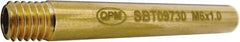 QPM Products - 5/32" Hose Inside Diam, Coolant Hose Extension Tube - For Use with CNC Lathes - Apex Tool & Supply