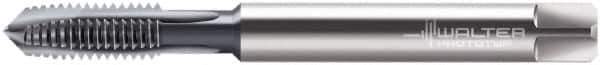 Walter-Prototyp - M1.4x0.30 Metric, 2 Flute, Bright Finish, Powdered Metal Spiral Point Tap - Plug Chamfer, Right Hand Thread, 40mm OAL, 5mm Thread Length, 2.5mm Shank Diam, 6HX Class of Fit, Series 202161 - Exact Industrial Supply