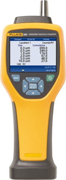 Fluke - Thermometer/Hygrometers & Barometers Type: Particle Counter Maximum Relative Humidity (%): 95.00 - Apex Tool & Supply