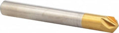 M.A. Ford - 1/4" Head Diam, 1/4" Shank Diam, 6 Flute 100° High Speed Steel Countersink - Apex Tool & Supply