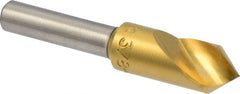 M.A. Ford - 3/8" Head Diam, 1/4" Shank Diam, 1 Flute 82° High Speed Steel Countersink - Apex Tool & Supply