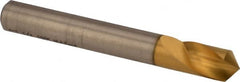 M.A. Ford - 1/4" Head Diam, 1/4" Shank Diam, 1 Flute 100° High Speed Steel Countersink - Apex Tool & Supply