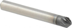 M.A. Ford - 1/4" Head Diam, 1/4" Shank Diam, 6 Flute 90° High Speed Steel Countersink - Apex Tool & Supply