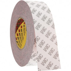 3M - 60 Yd Acrylic Adhesive Double Sided Tape - 5.5 mil Thick, Paper Liner - Apex Tool & Supply