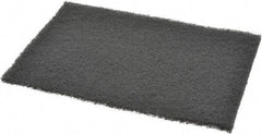 3M - Ultra Fine Grade, Silicon Carbide Hand Pad - Gray, 6" Wide x 9" Long, Nonwoven - Apex Tool & Supply