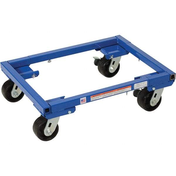 Vestil - 2,000 Lb Capacity Steel Dolly - 34" Long x 24" Wide - Apex Tool & Supply