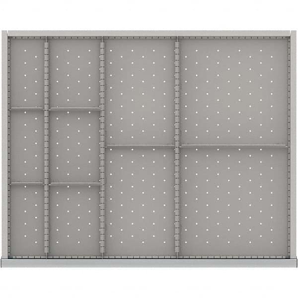 LISTA - 10-Compartment Drawer Divider Layout for 3.15" High Drawers - Apex Tool & Supply