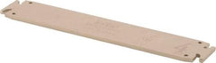 Iscar - 1.38" Blade Height, 0.134" Blade Width, 7.087" OAL, Neutral Cut, Double End Indexable Cut-Off Blade - TGSU Blade, Tang-GripIQ Series - Apex Tool & Supply