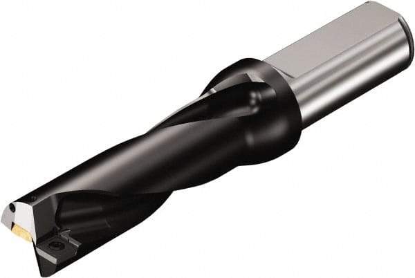 Sandvik Coromant - 112mm Max Drill Depth, 3xD, 36mm Diam, Indexable Insert Drill - 2 Inserts, 40mm Shank Diam, Flange Shank - Apex Tool & Supply