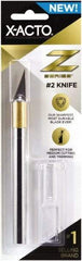 X-ACTO - Stainless Steel Hobby Knife with 1 Blade - #2 Blade - Apex Tool & Supply