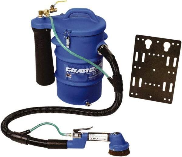 Guardair - 5.5 Gal, Polyethylene Tank, Wet/Dry, Personnel Cleaning Station Vacuum Cleaner - 5 hp - Apex Tool & Supply