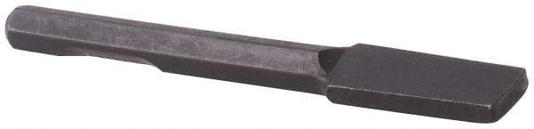 PRO-SOURCE - 1.65" OAL, 1-1/8" Shank Diam, Diagonal Chisel - Hex Drive, Hex Shank, Alloy Steel - Apex Tool & Supply