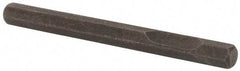 PRO-SOURCE - 1-1/2" OAL, 1/8" Shank Diam, Hex Chisel - Hex Drive, Hex Shank, Alloy Steel - Apex Tool & Supply