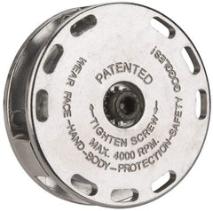PRO-SOURCE - 2-5/8" Diam Angle & Disc Grinder Adapter - For Use with 11mm Wire Brushes & Utility Surface Blasters - Apex Tool & Supply