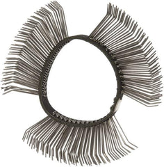 PRO-SOURCE - 4" Diam Angle & Disc Grinder Brush - For Use with Utility Surface Blasters - Apex Tool & Supply