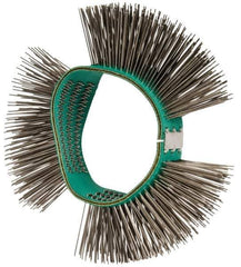 PRO-SOURCE - 4" Diam Angle & Disc Grinder Brush - For Use with Utility Surface Blasters - Apex Tool & Supply