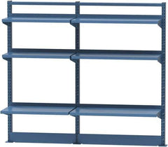 Lista - Steel Workbench & Workstation Riser Combination - 48" High, Use with 72" Long Workbenches - Apex Tool & Supply