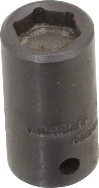 Proto - 1/4" Drive 8mm Standard Magnetic Impact Socket - 6 Points, 15/16" OAL - Apex Tool & Supply