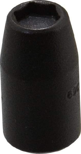 Proto - 1/4" Drive 3/16" Standard Magnetic Impact Socket - 6 Points, 7/8" OAL - Apex Tool & Supply
