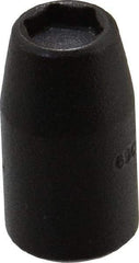 Proto - 1/4" Drive 3/16" Standard Magnetic Impact Socket - 6 Points, 7/8" OAL - Apex Tool & Supply