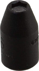 Proto - 1/4" Drive 1/4" Standard Magnetic Impact Socket - 6 Points, 7/8" OAL - Apex Tool & Supply