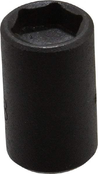Proto - 1/4" Drive 3/8" Standard Magnetic Impact Socket - 6 Points, 15/16" OAL - Apex Tool & Supply