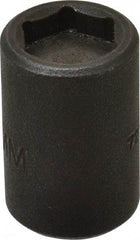 Proto - 3/8" Drive 12mm Standard Magnetic Impact Socket - 6 Points, 1-5/32" OAL - Apex Tool & Supply