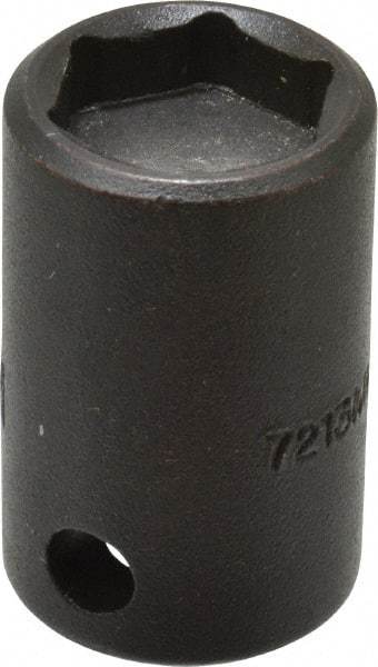 Proto - 3/8" Drive 13mm Standard Magnetic Impact Socket - 6 Points, 1-3/16" OAL - Apex Tool & Supply
